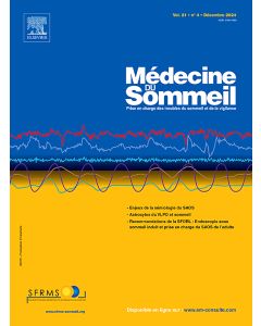 Médecine du Sommeil