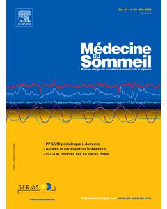 M&eacute;decine du Sommeil