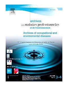 Archives des maladies professionnelles et de l'environnement