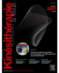 Kin&eacute;sith&eacute;rapie, la revue