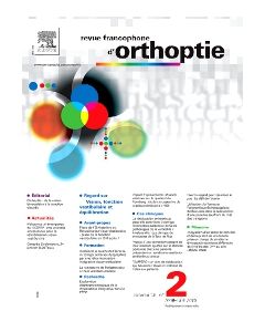 Revue Francophone d'Orthoptie