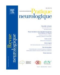 Pratique Neurologique FMC