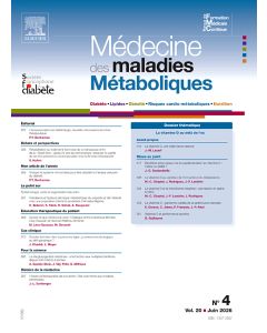 M&eacute;decine des maladies M&eacute;taboliques