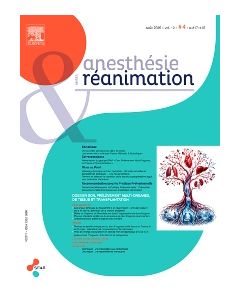 Anesth&eacute;sie & R&eacute;animation