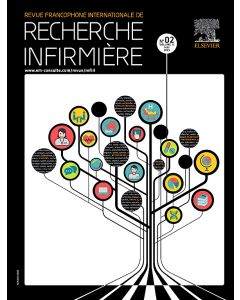 Revue francophone internationale de recherche infirmi&egrave;re