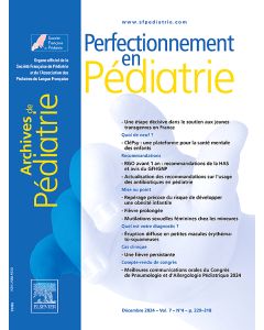 Perfectionnement en Pédiatrie
