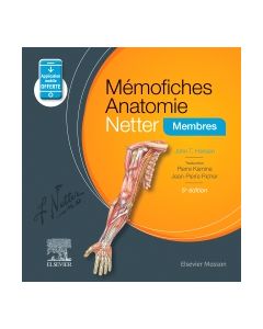 Mémofiches Anatomie Netter - Membres