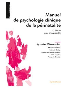 Manuel de psychologie clinique de la périnatalité