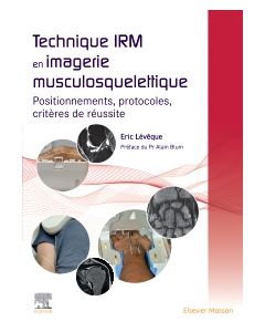 Technique IRM en imagerie musculosquelettique