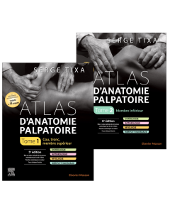 Atlas d'anatomie palpatoire. Pack 2 tomes