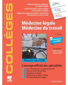 M&eacute;decine l&eacute;gale - M&eacute;decine du travail