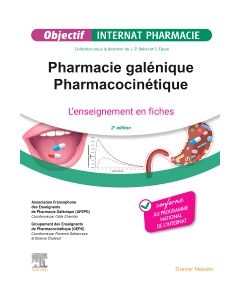 Pharmacie galénique - Pharmacocinétique
