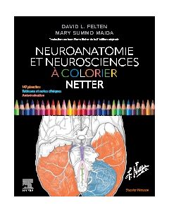 Neuroanatomie et neurosciences à colorier Netter