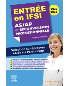 Entrée en IFSI 2025-2026 - AS/AP et reconversion professionnelle
