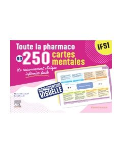 Toute la Pharmaco en 250 cartes mentales