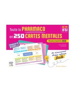 Toute la Pharmaco en 250 cartes mentales