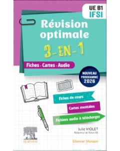 Révision optimale 3 en 1 IFSI. UE B1