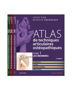 Atlas de techniques articulaires ost&eacute;opathiques T1 &agrave; T3. PACK