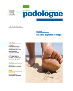 Revue du podologue