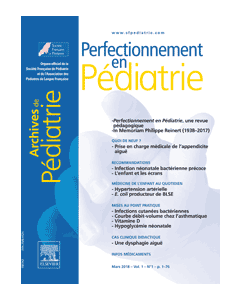 Perfectionnement en Pédiatrie