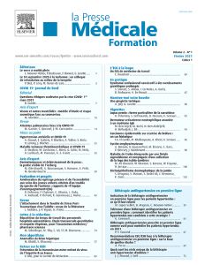 La Presse Médicale Formation