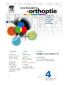 Revue Francophone d'Orthoptie