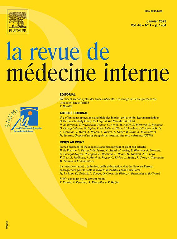 Revue de médecine interne
