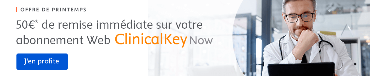 50€ de remise sur vos abonnements ClinicalKey KNow