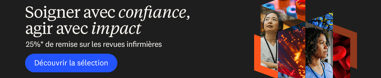 25% de réduction sur les abonnements de revues infirmières